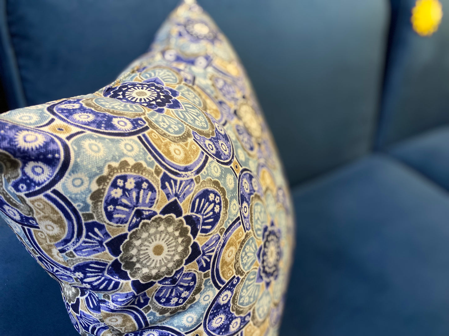 Blue Sleeper Sofa