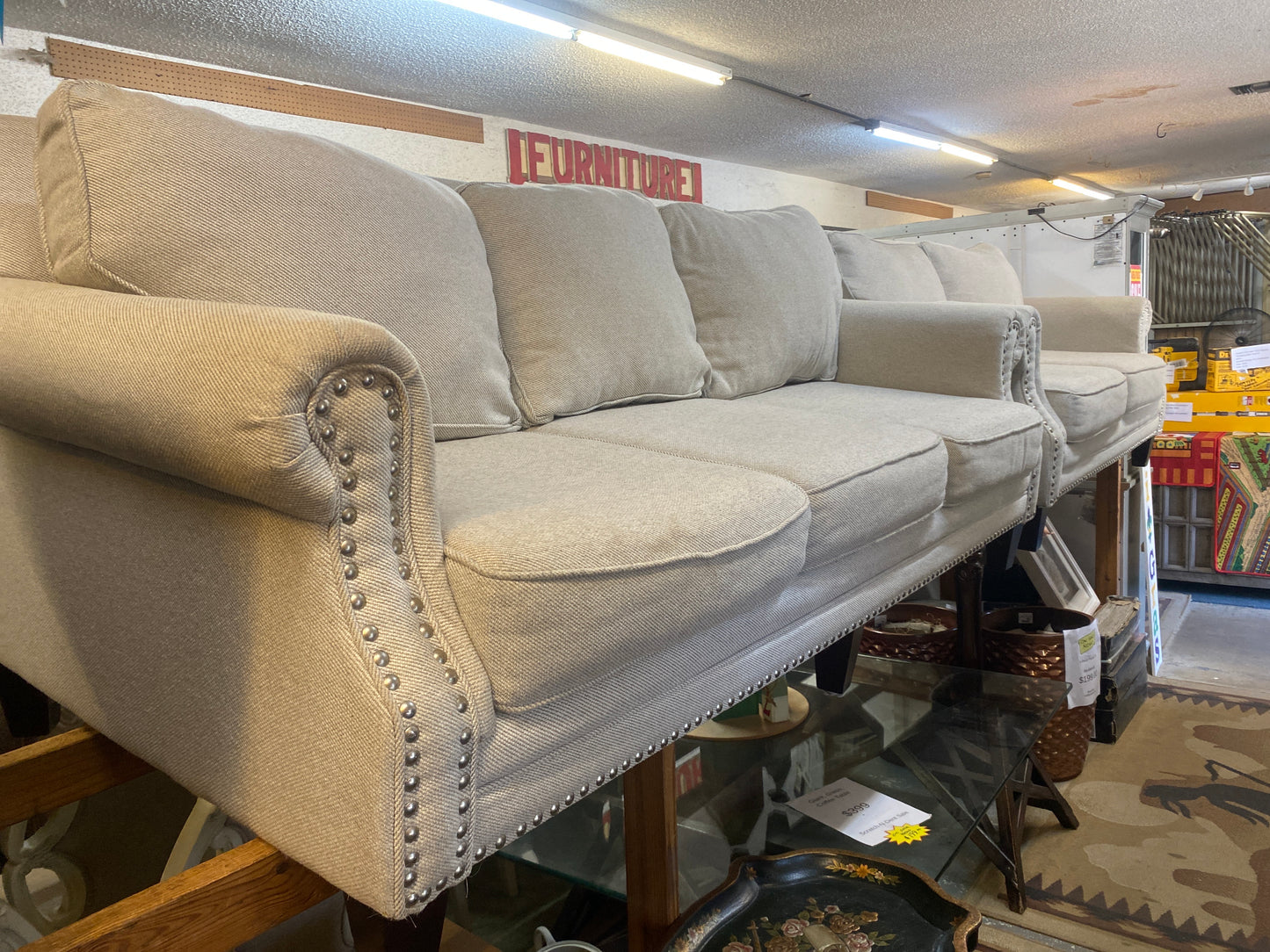 2-Piece Sofa & Loveseat Set β $349 (Pre-Owned Repo Unit)