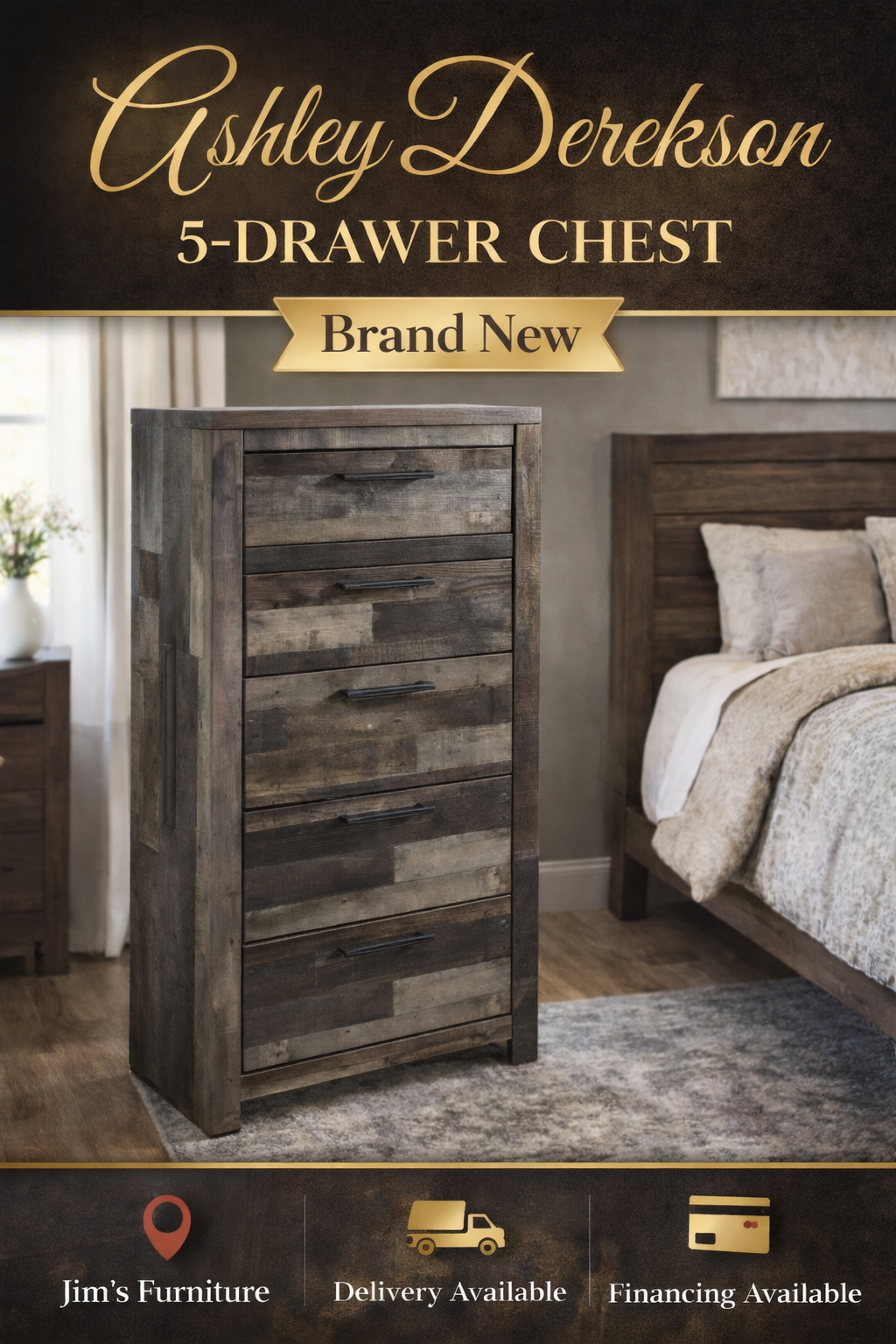 Ashley Derekson 5-Drawer Chest
