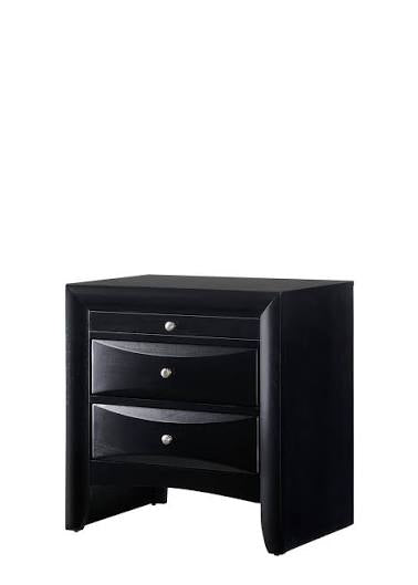 Emily Black Queen Bedroom Set