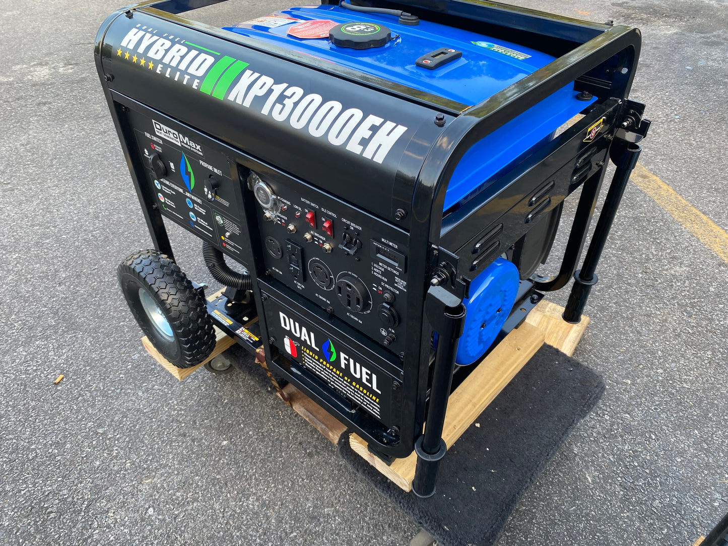 13,000 Watt Dual Fuel Portable Generator