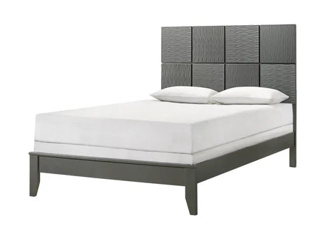 Denker Gunmetal Bed (King-Size)