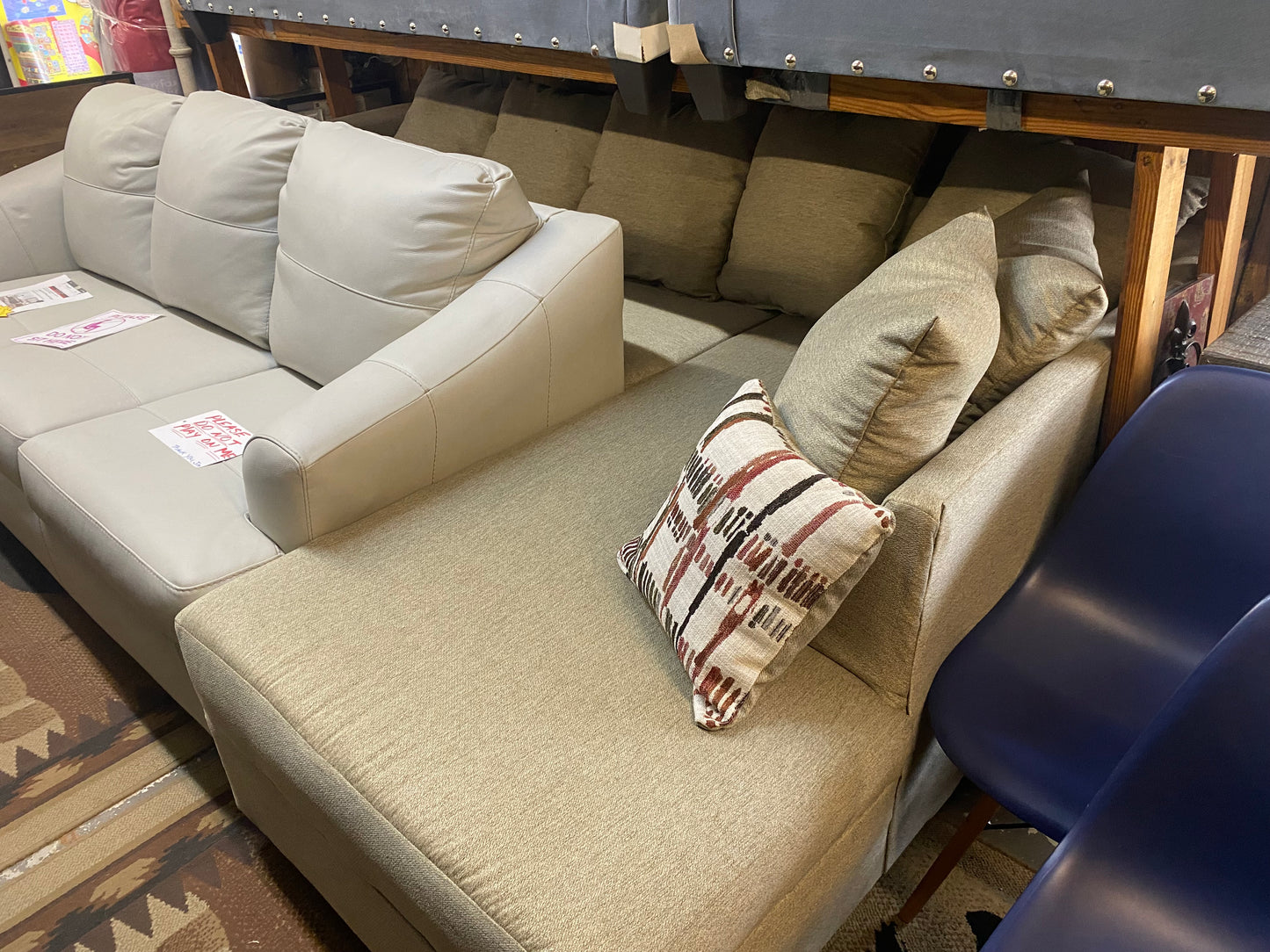 Tan Sectional