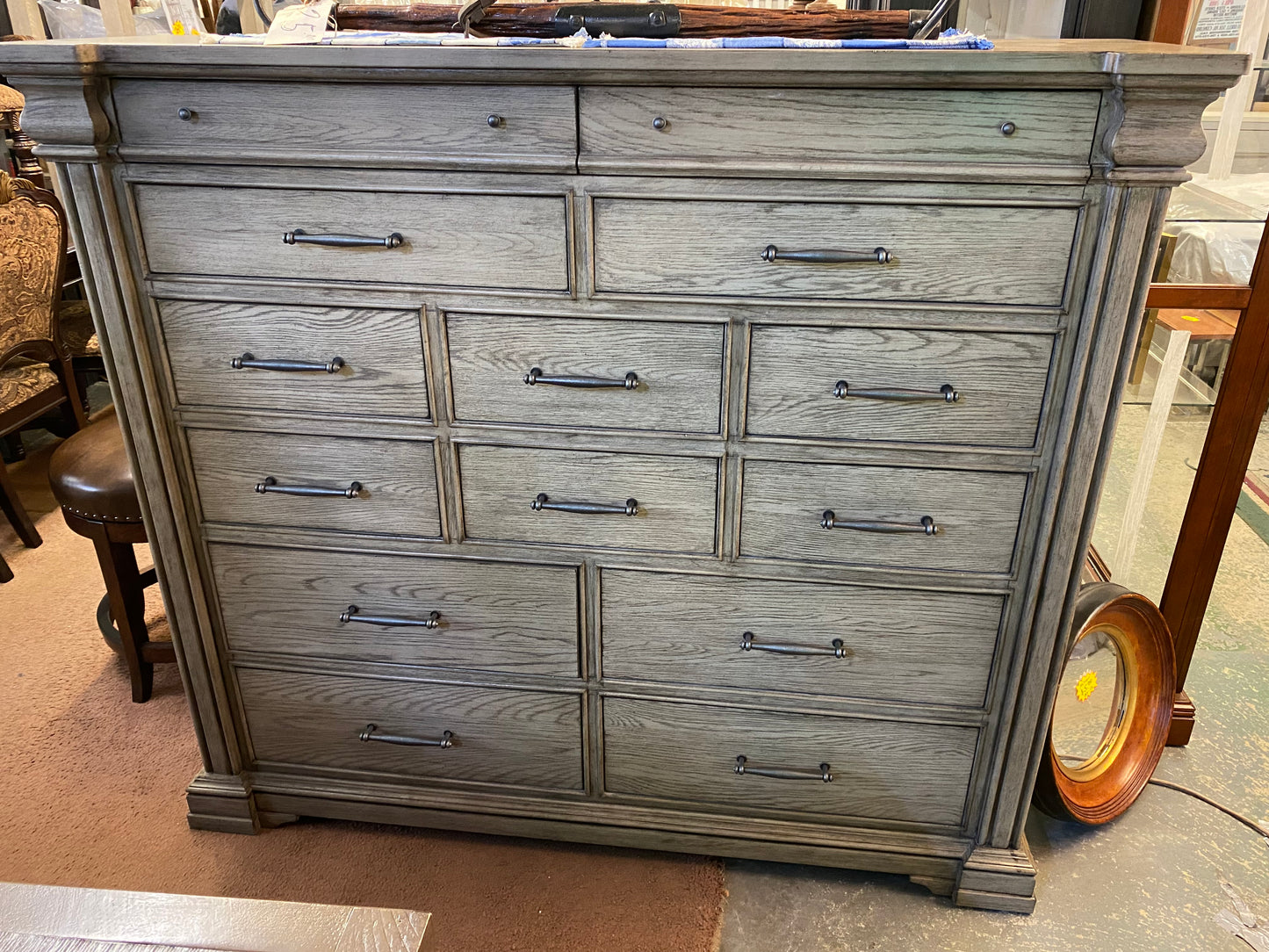 Madison Ridge Bluff Grey Master Chest