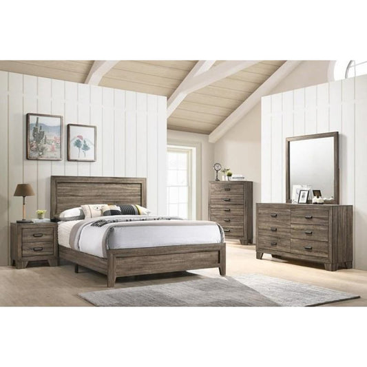 King-Size Millie Gray Bedroom Suite