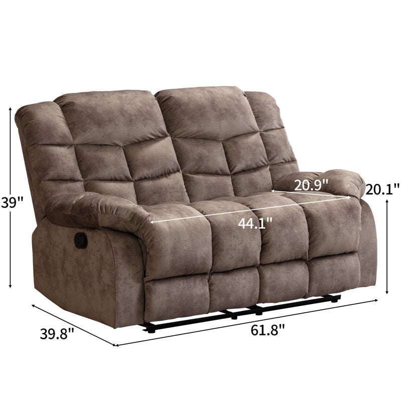 Red Barrel Studio Manual Reclining Loveseat