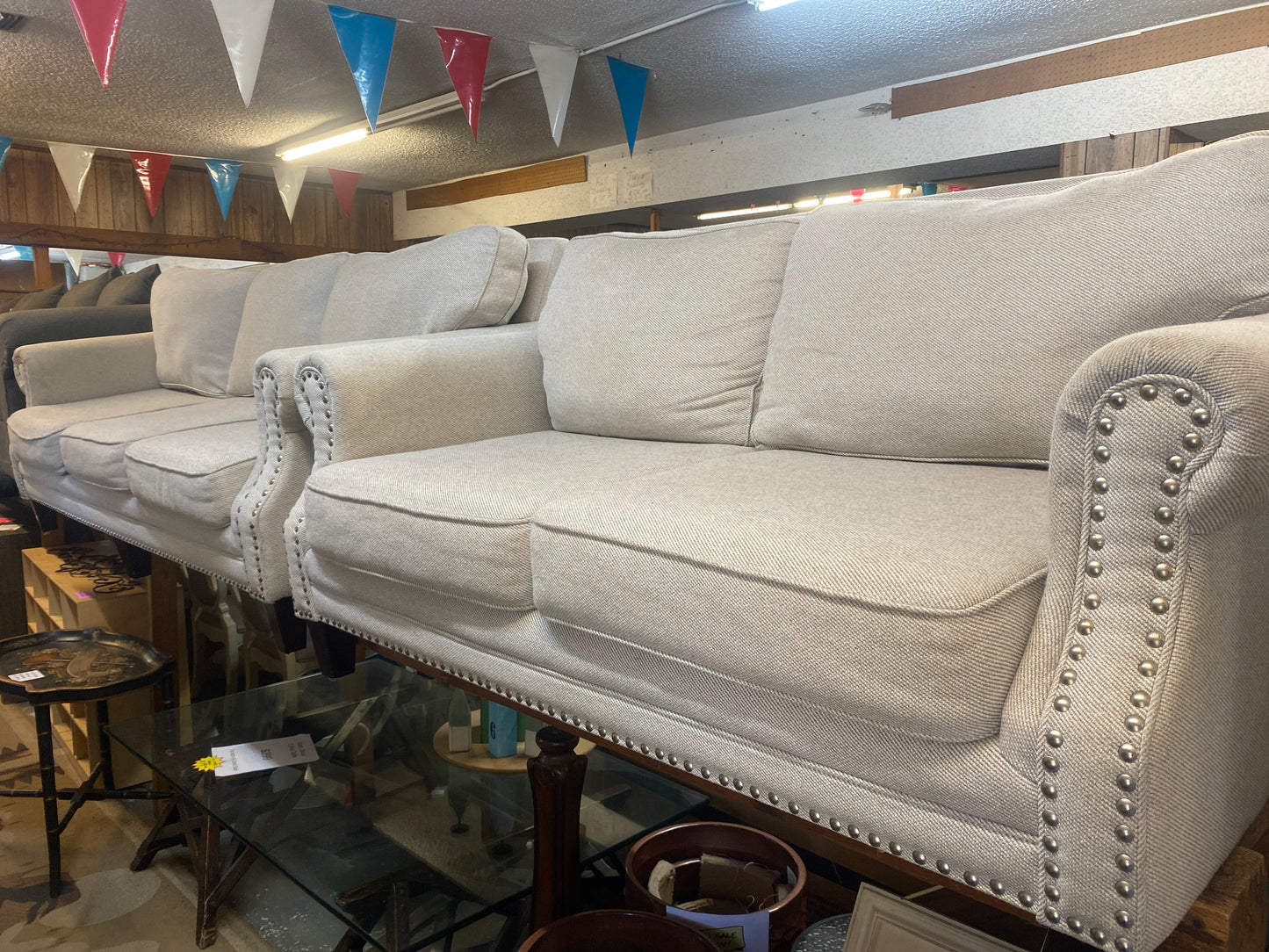 2-Piece Sofa & Loveseat Set – $349 (Pre-Owned Repo Unit)