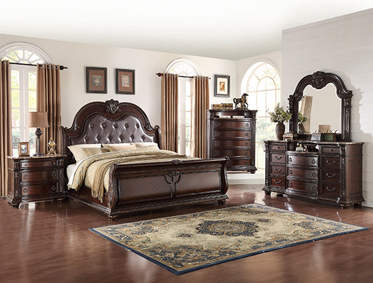 King Size Marble Top Bedroom Suite