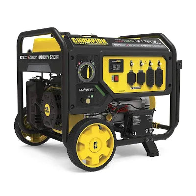 Champion Power Equipment 9375-Watt Dual Fuel Portable Generator, Electric Start