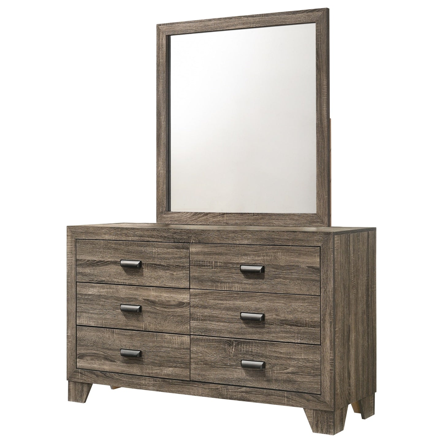 Millie Gray Dresser with Mirror