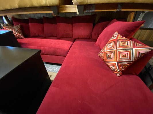 Red Sectional