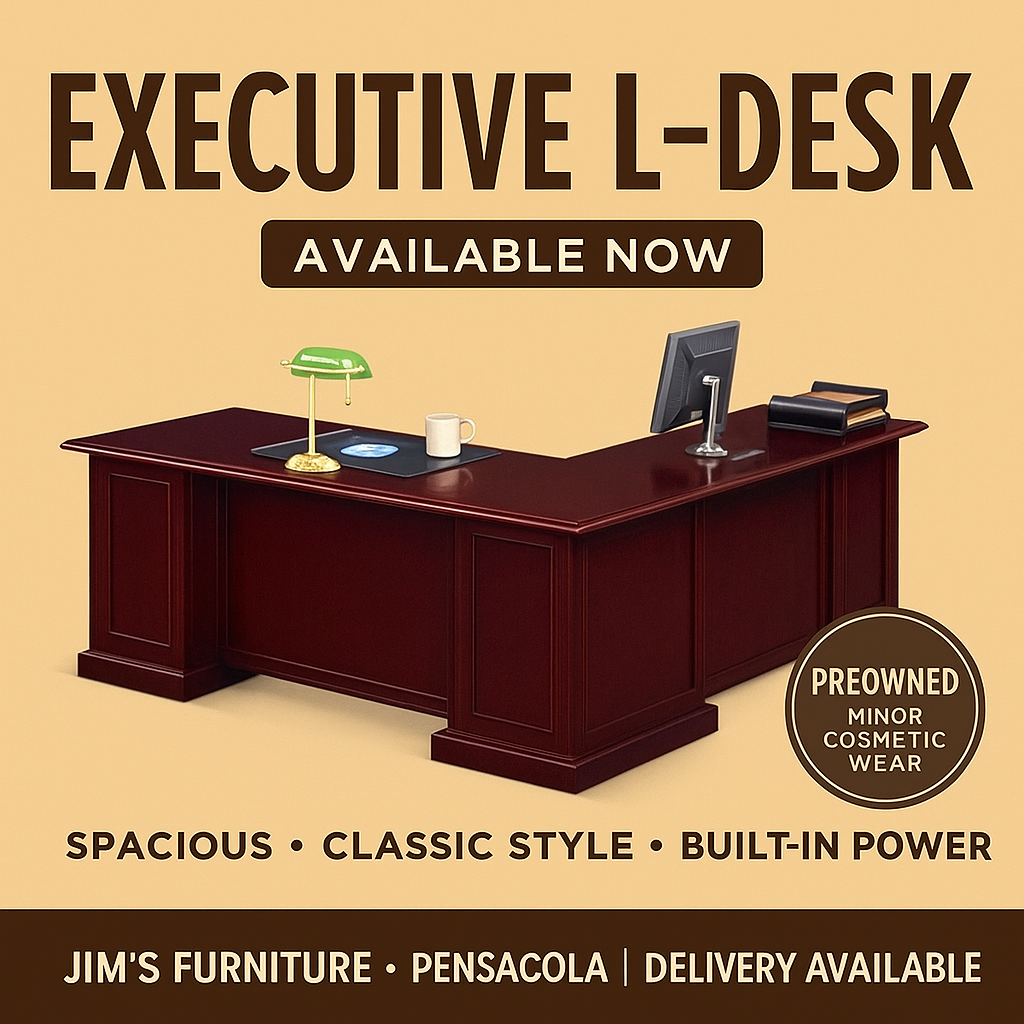Executive L-Shaped Desk by Martin Furniture – Cumberland Collection