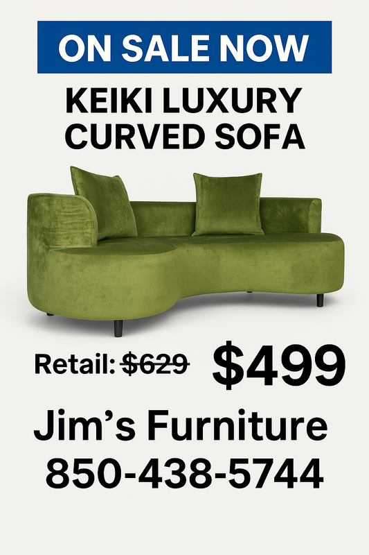 KEIKI Luxury Curved Sofa