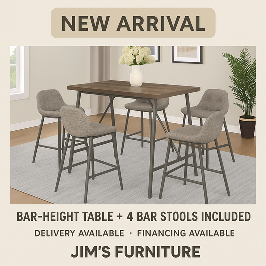 BRAND NEW BAR-HEIGHT DINING SET