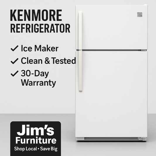 Kenmore Top-Freezer Refrigerator with Ice Maker