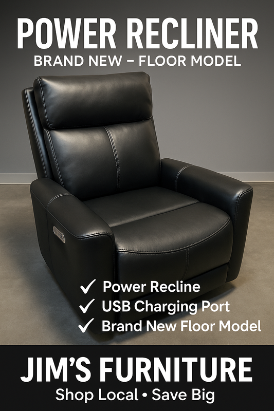 Power Recliner Chair with USB Charging – Floor Model