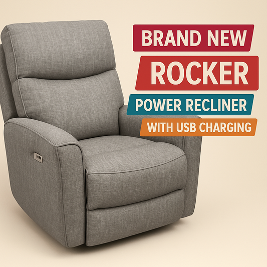 Brand New Power Rocker Recliner with USB Charging
