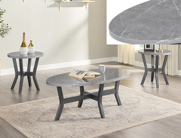 Judson Three Piece Coffee and End Tables